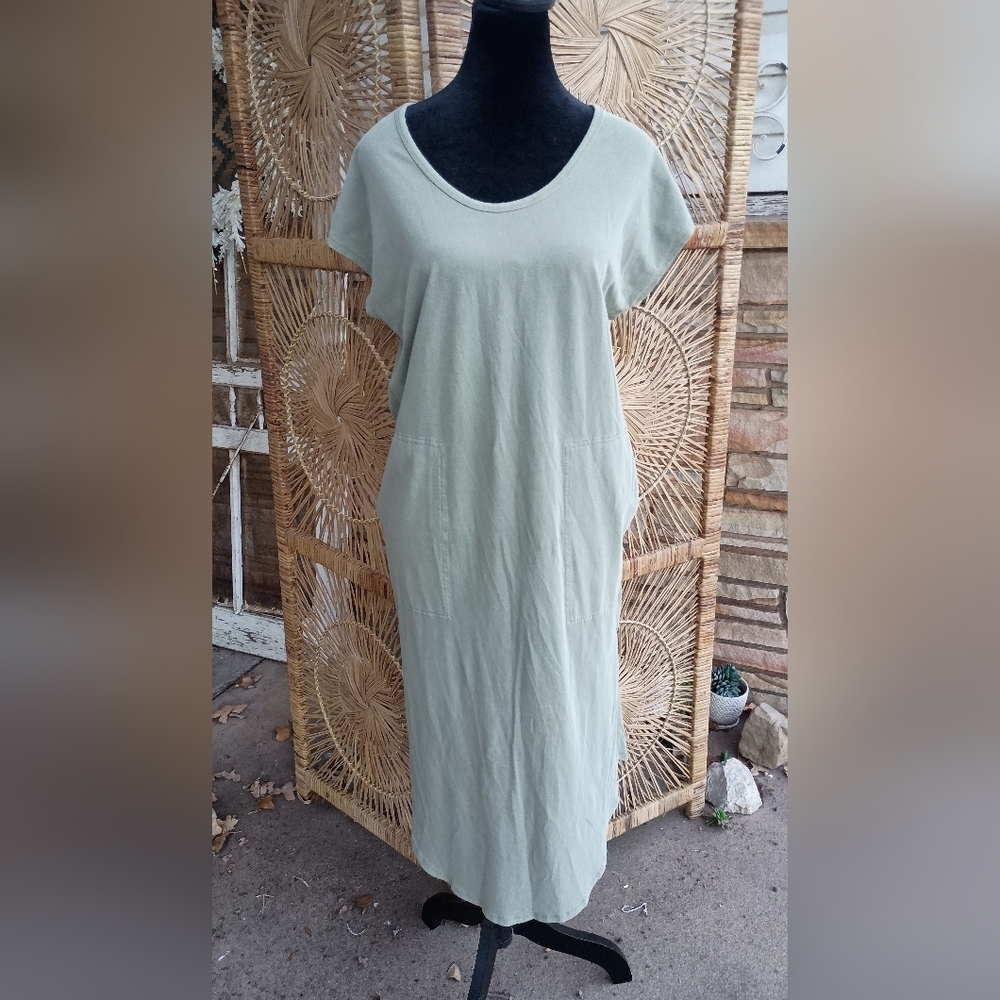 Z Supply Sage Green Midi Dress_S/M
